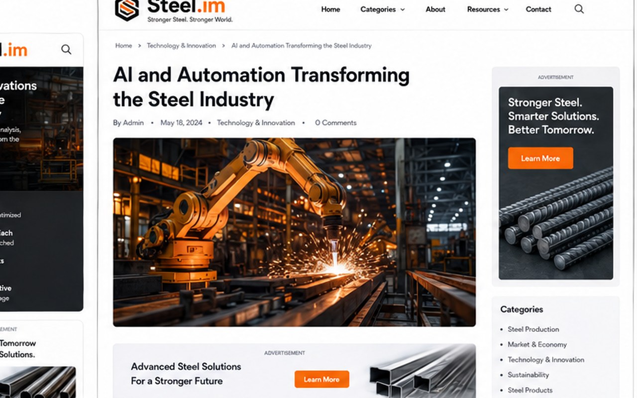 Electric Arc Furnaces: The Future of Steel Production: Important Questions Shaping the Next Decade — steel industry image